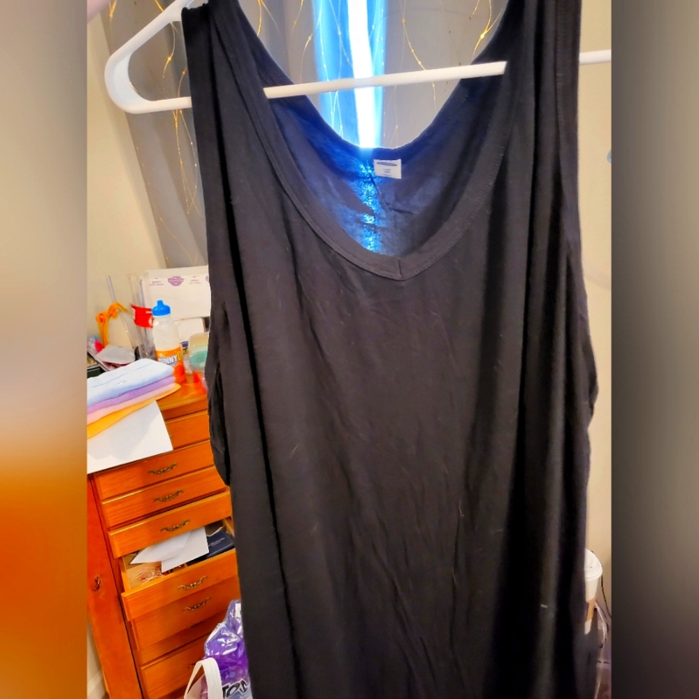 Black tank tops